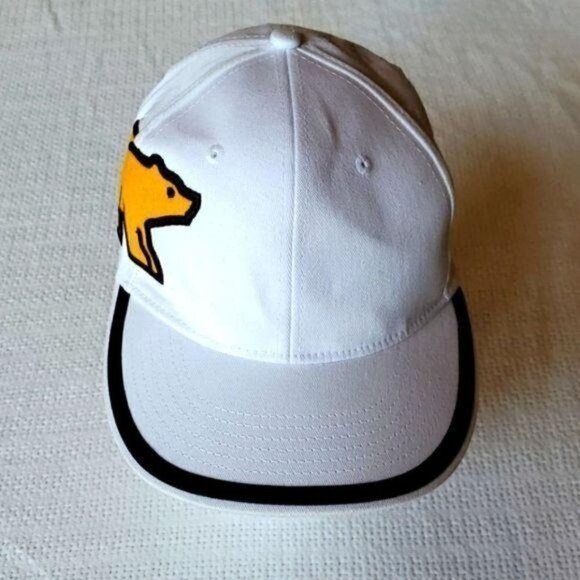 AHEAD Head Gear Embroidered Sz S/M Jack Nicklaus Retired Fitted Baseball Hat - Picture 1 of 7